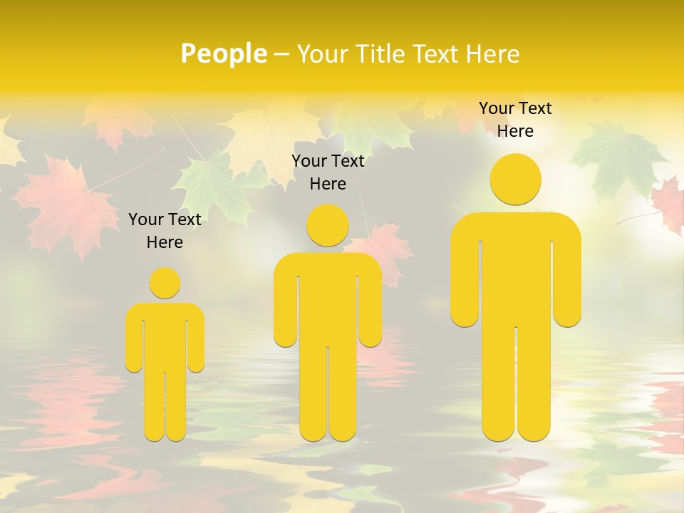 Flora Object Collage PowerPoint Template