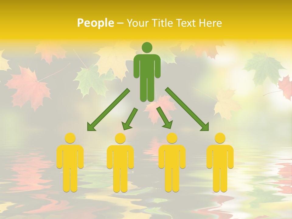 Flora Object Collage PowerPoint Template