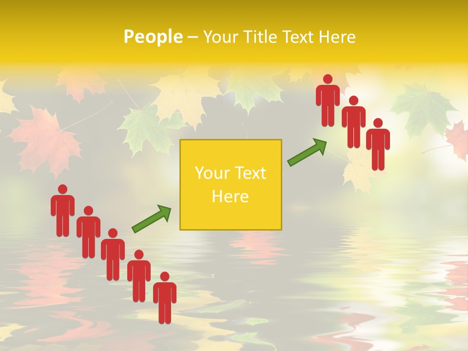 Flora Object Collage PowerPoint Template
