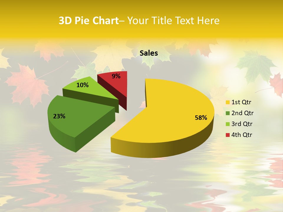 Flora Object Collage PowerPoint Template