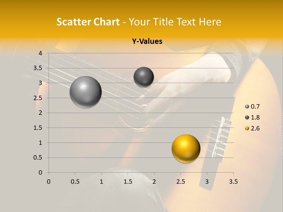 Guitar Musician Detail PowerPoint Template
