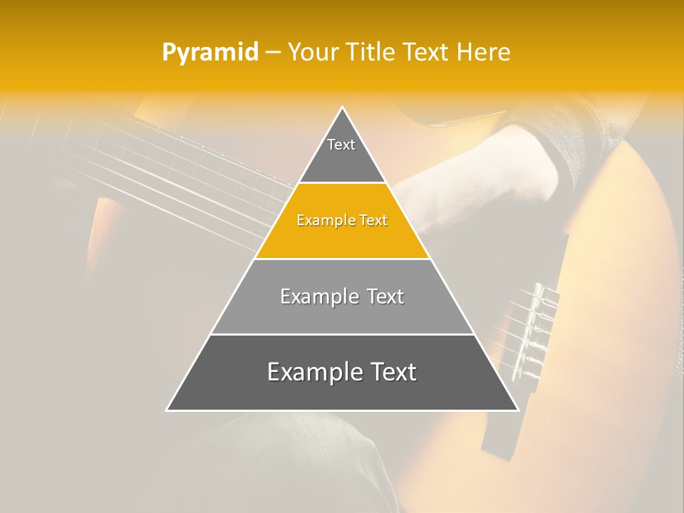 Guitar Musician Detail PowerPoint Template