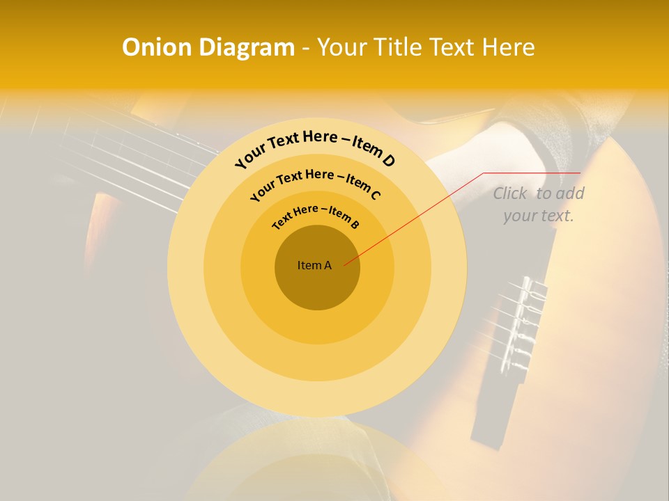 Guitar Musician Detail PowerPoint Template