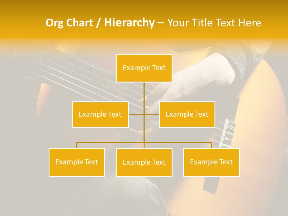 Guitar Musician Detail PowerPoint Template