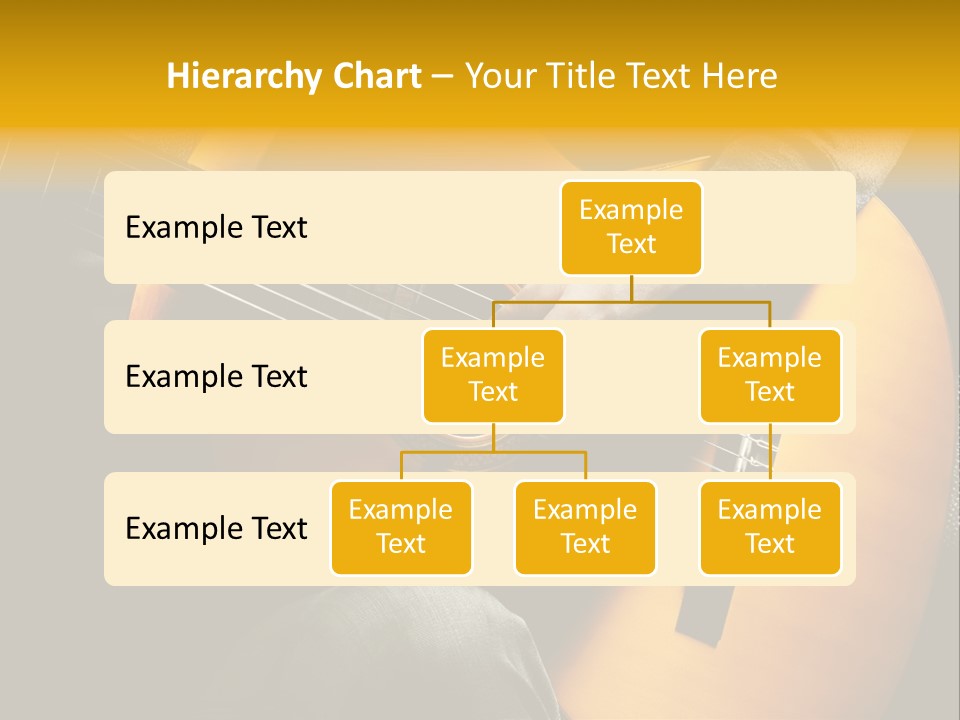 Guitar Musician Detail PowerPoint Template