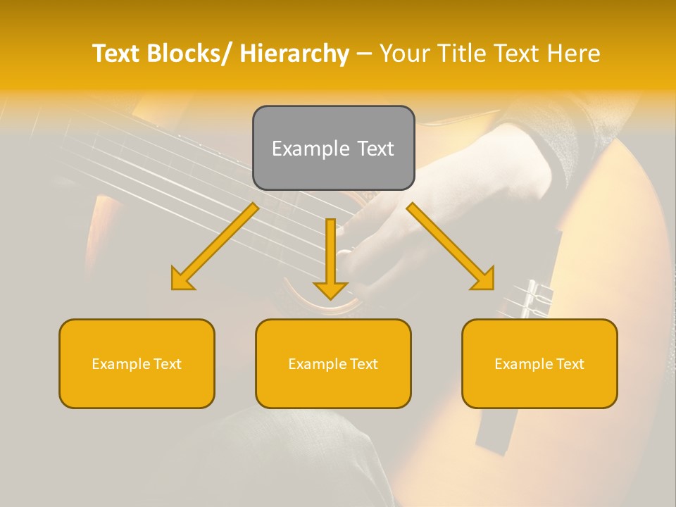 Guitar Musician Detail PowerPoint Template