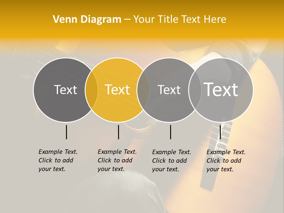Guitar Musician Detail PowerPoint Template