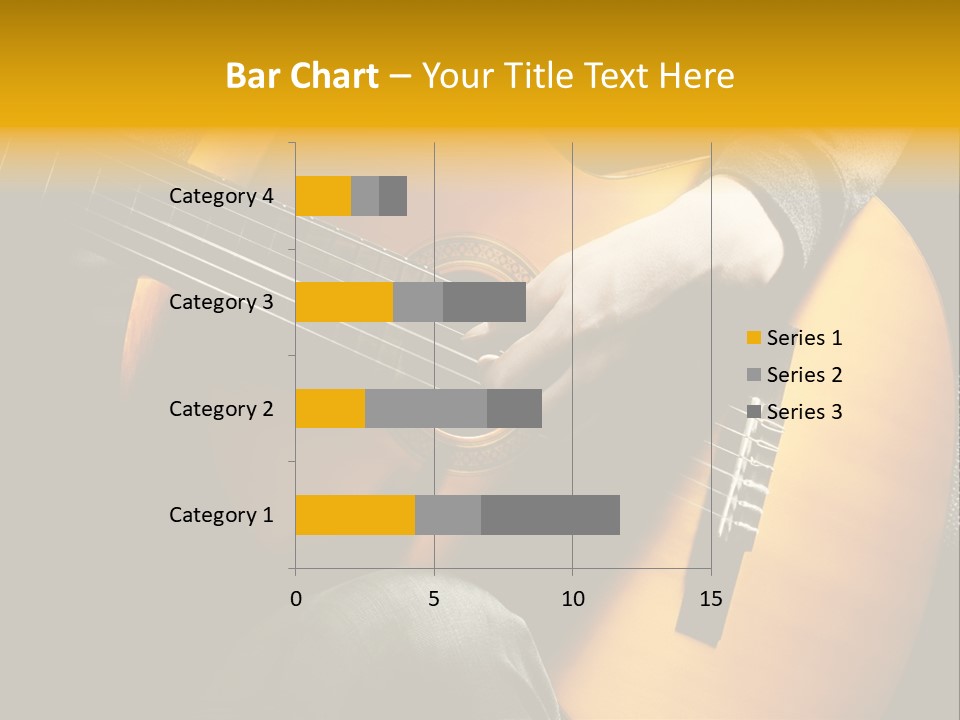 Guitar Musician Detail PowerPoint Template