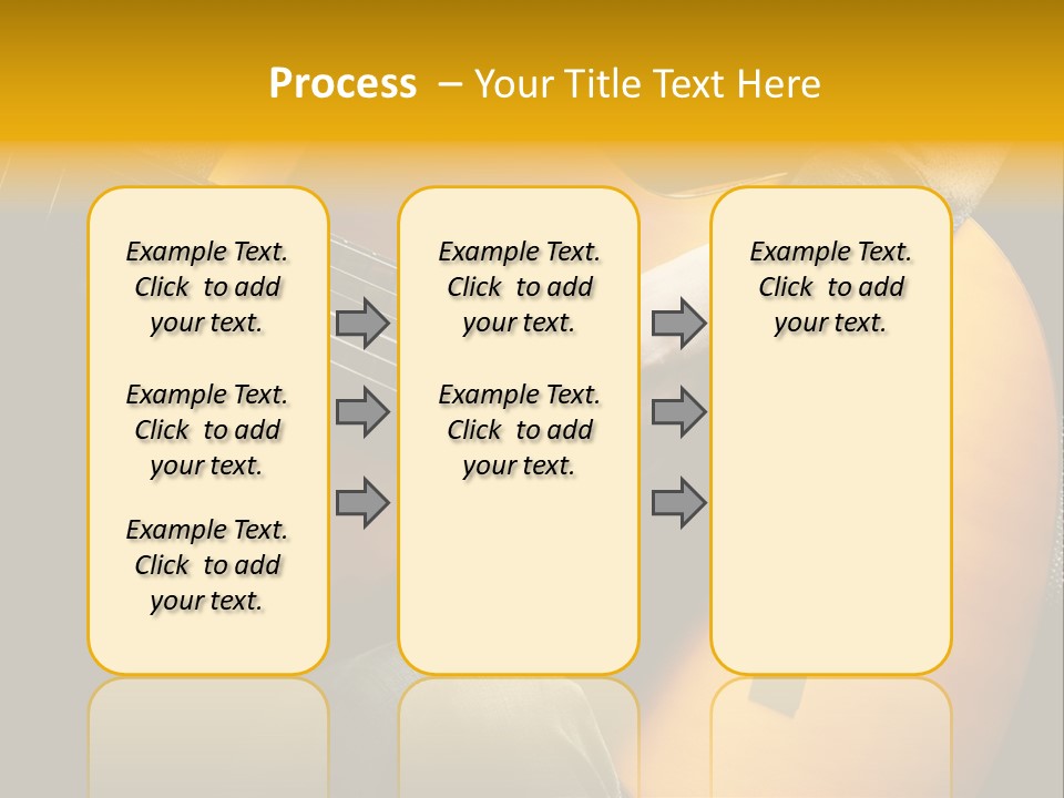 Guitar Musician Detail PowerPoint Template