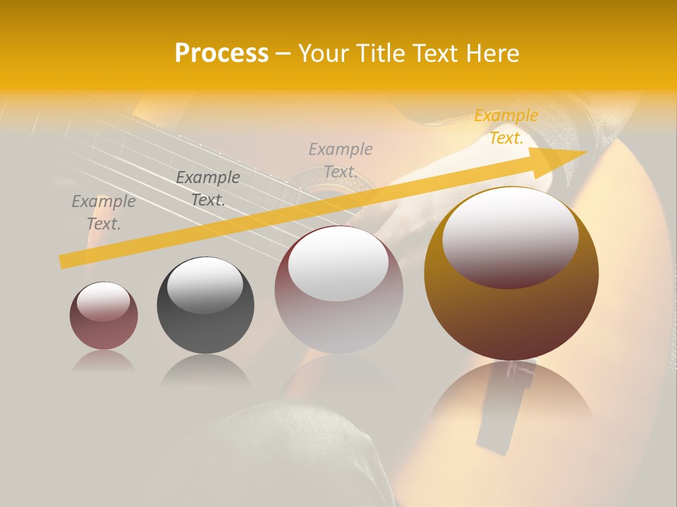 Guitar Musician Detail PowerPoint Template