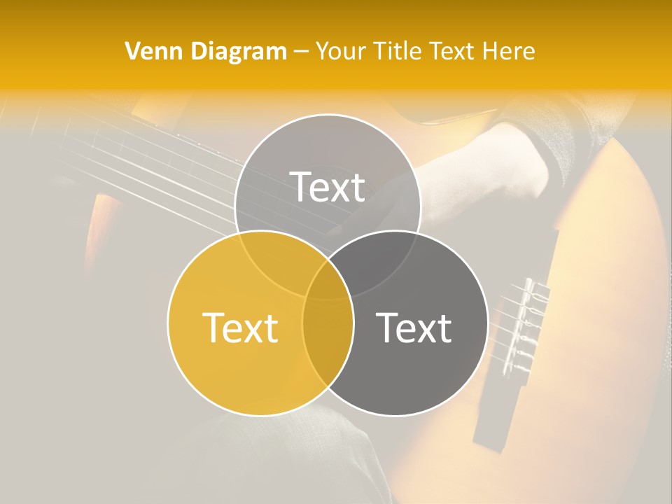 Guitar Musician Detail PowerPoint Template