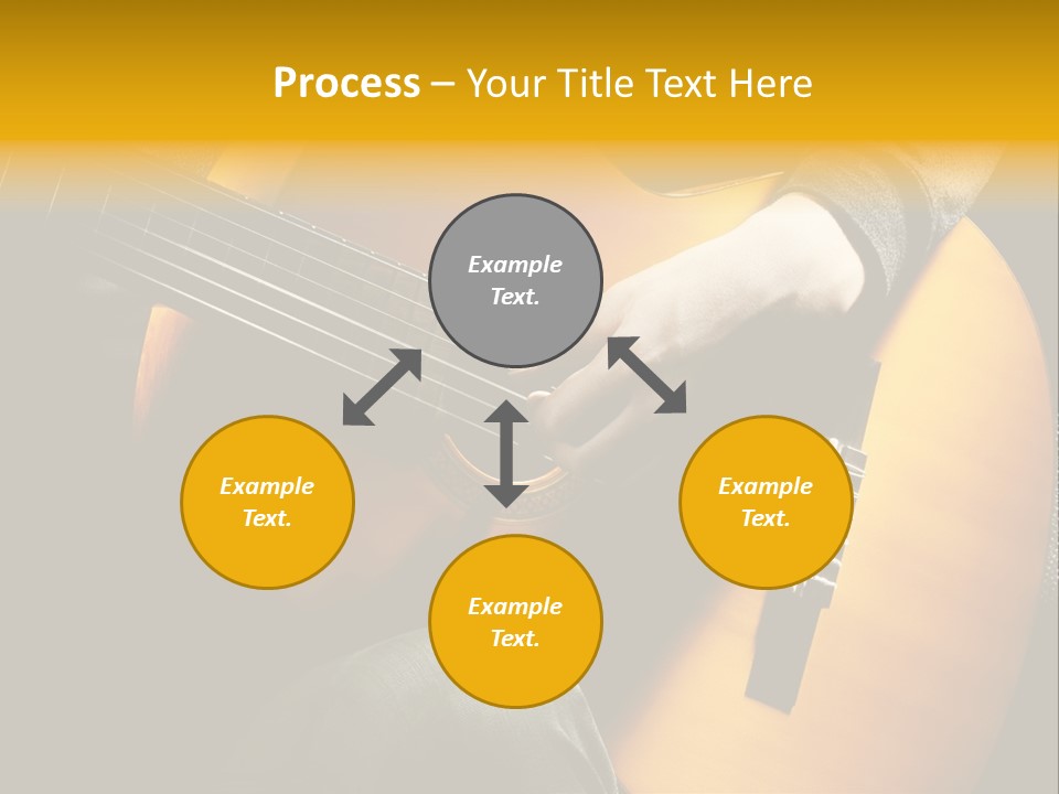 Guitar Musician Detail PowerPoint Template