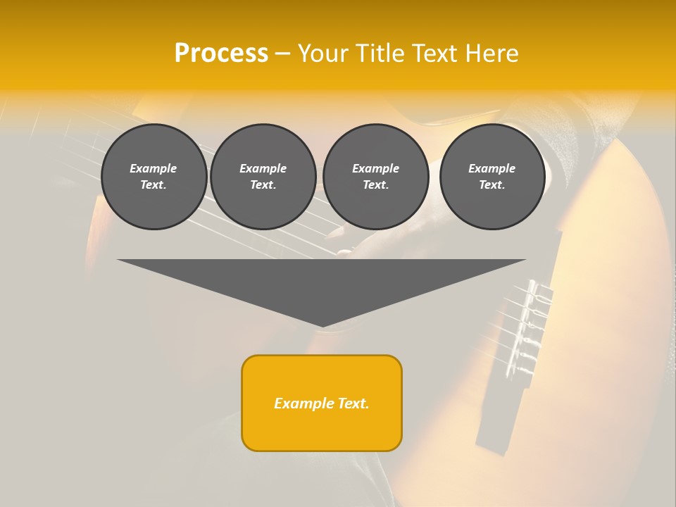 Guitar Musician Detail PowerPoint Template
