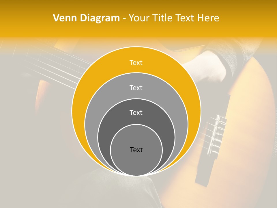 Guitar Musician Detail PowerPoint Template