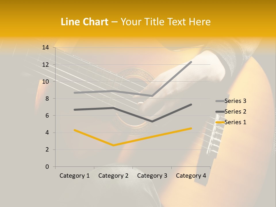 Guitar Musician Detail PowerPoint Template
