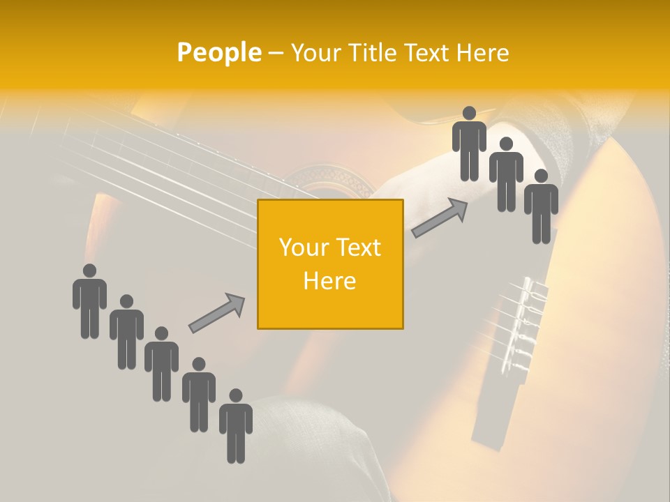 Guitar Musician Detail PowerPoint Template
