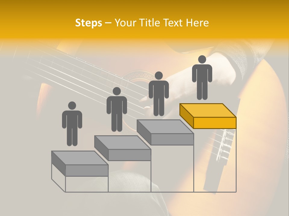 Guitar Musician Detail PowerPoint Template