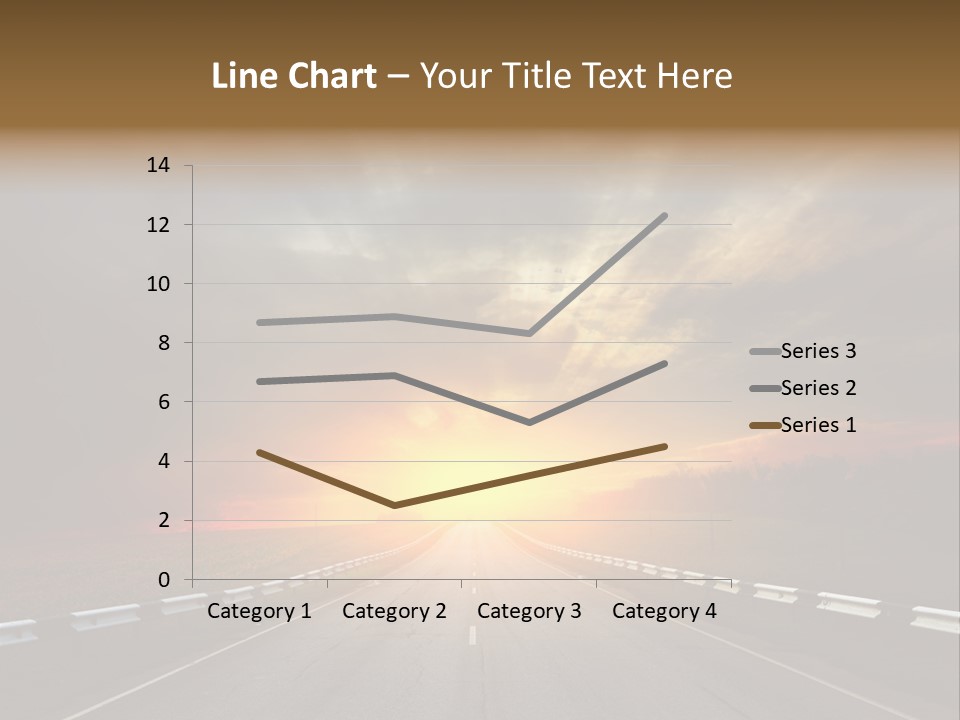 Middle Movement Highway PowerPoint Template
