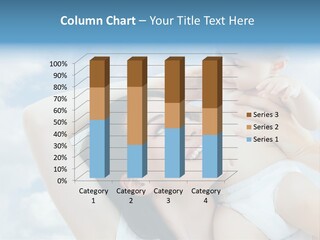 Human Face Baby PowerPoint Template