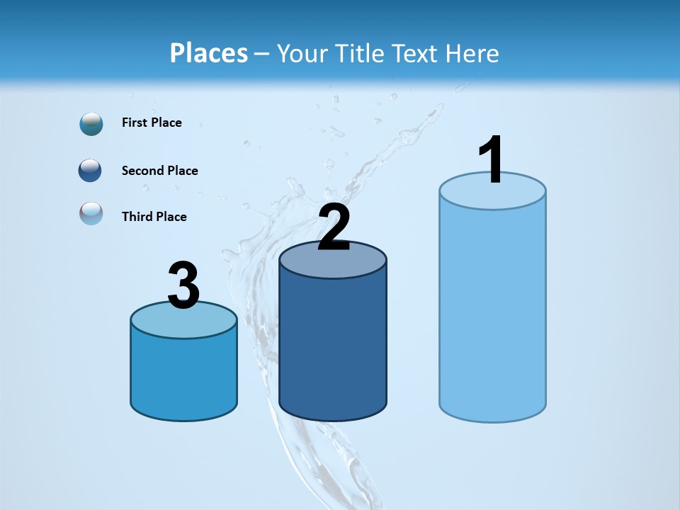 Blue Abstract Design PowerPoint Template