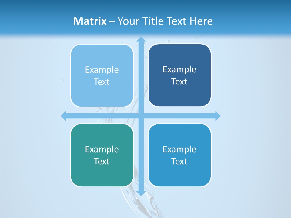 Blue Abstract Design PowerPoint Template
