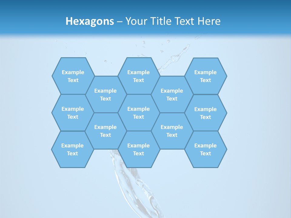 Blue Abstract Design PowerPoint Template