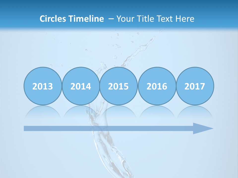 Blue Abstract Design PowerPoint Template