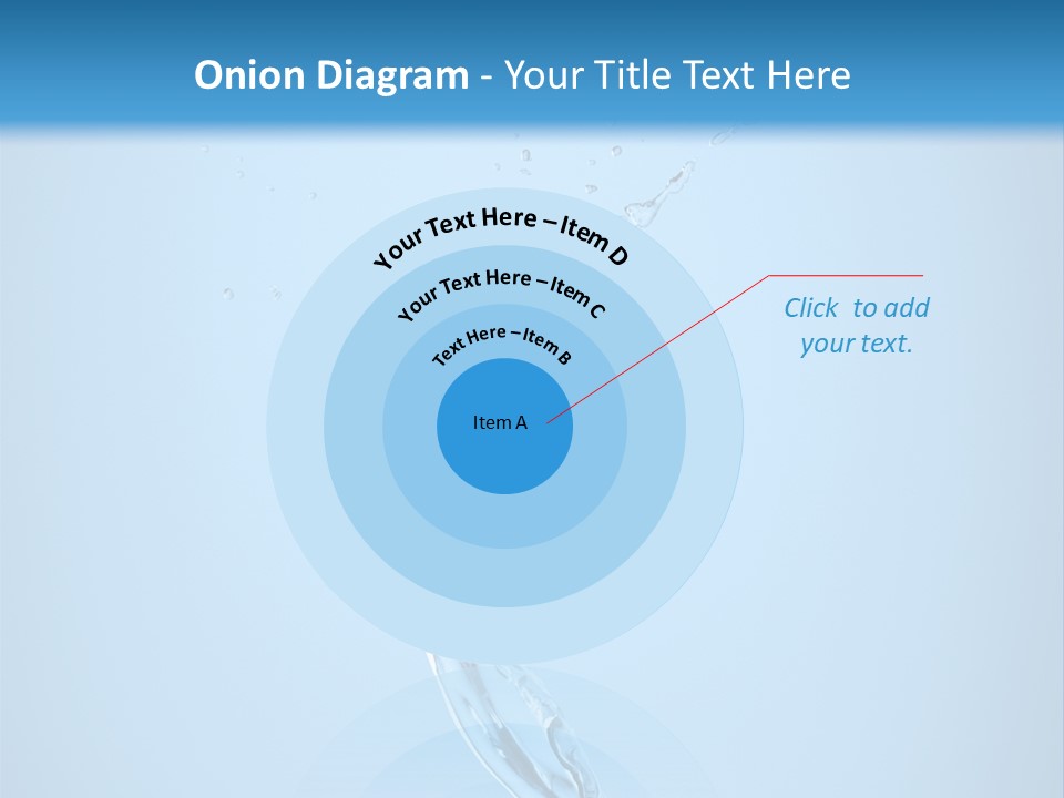 Blue Abstract Design PowerPoint Template