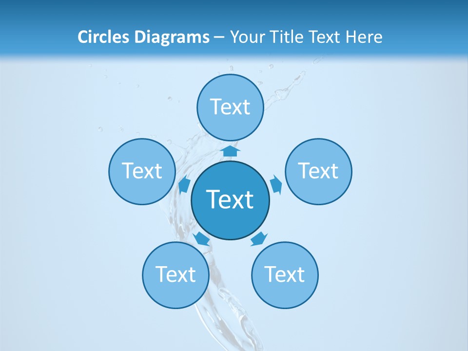 Blue Abstract Design PowerPoint Template