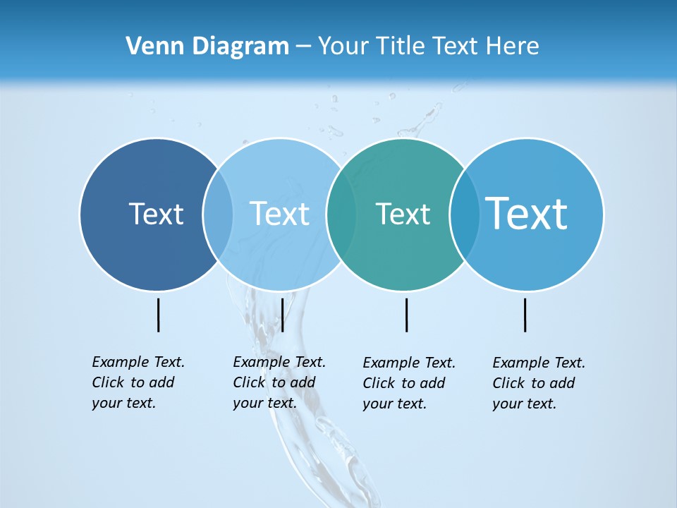 Blue Abstract Design PowerPoint Template