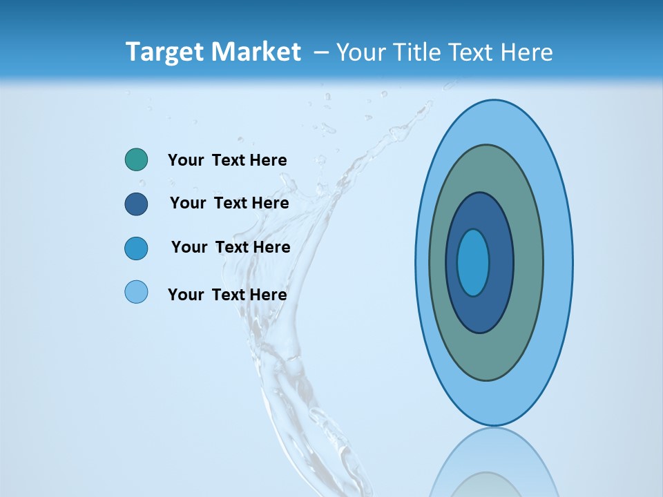 Blue Abstract Design PowerPoint Template