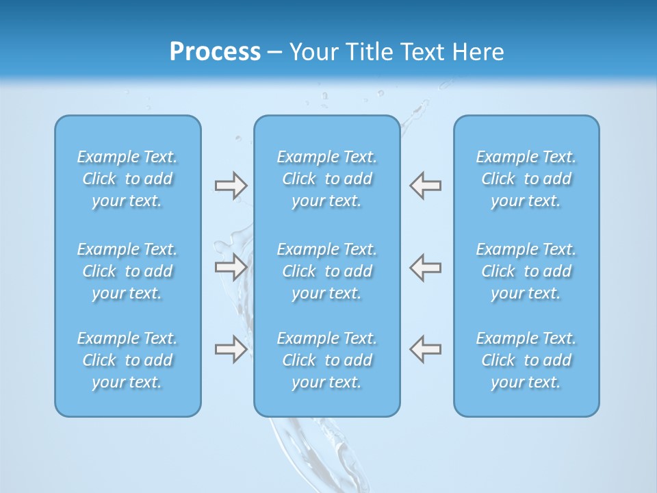 Blue Abstract Design PowerPoint Template