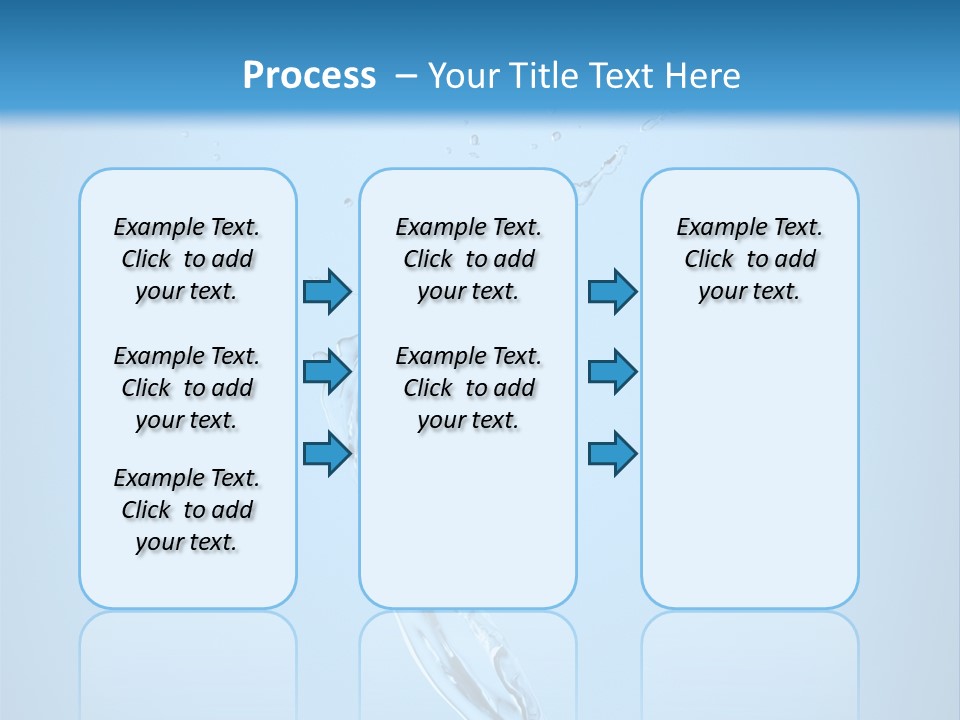 Blue Abstract Design PowerPoint Template