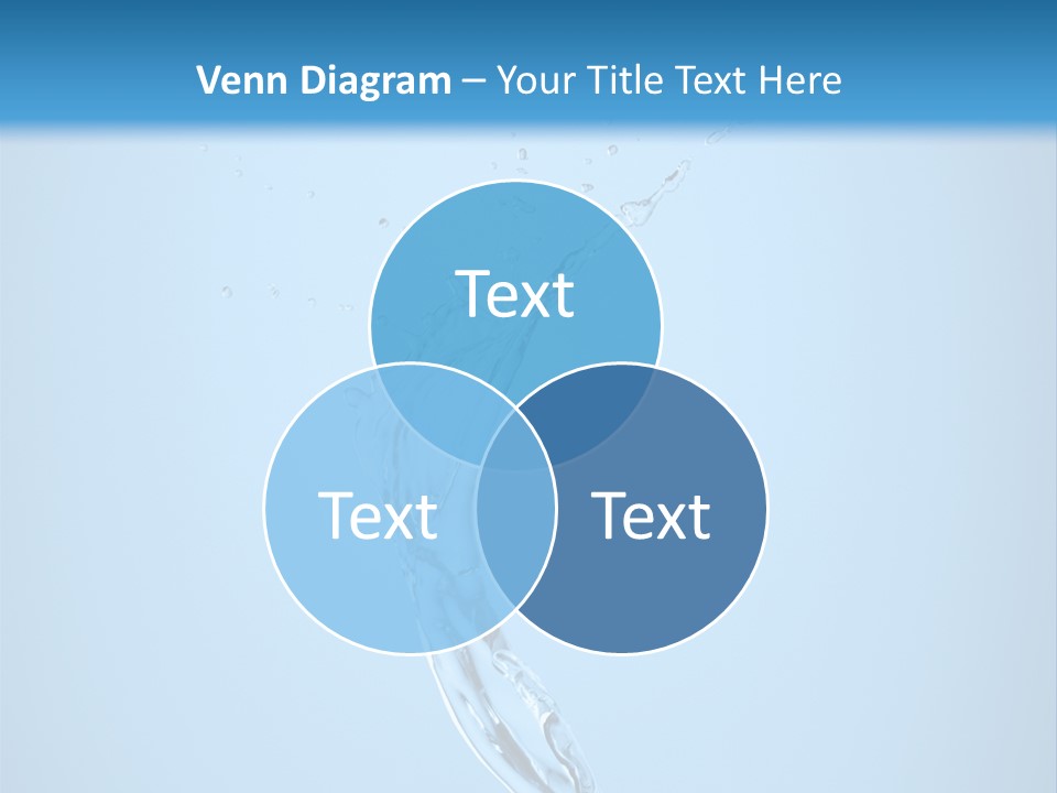 Blue Abstract Design PowerPoint Template