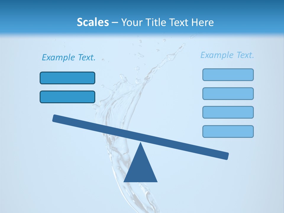 Blue Abstract Design PowerPoint Template