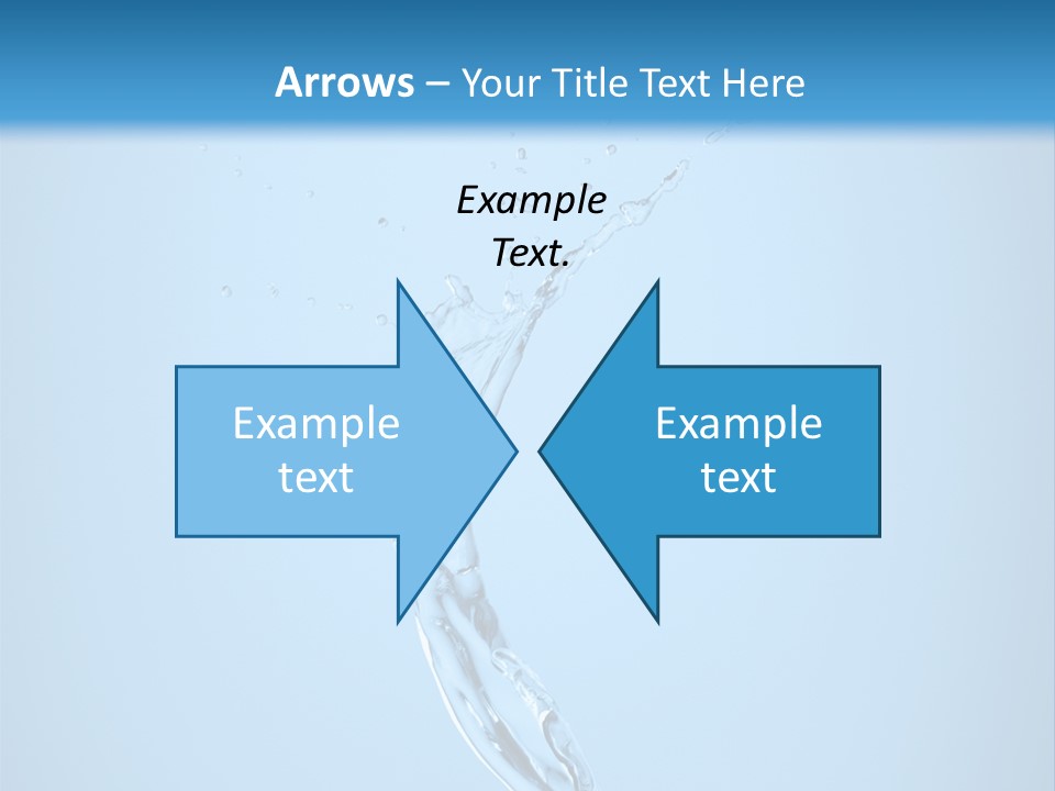 Blue Abstract Design PowerPoint Template