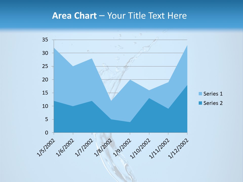 Blue Abstract Design PowerPoint Template