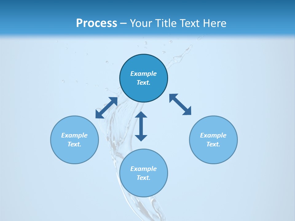 Blue Abstract Design PowerPoint Template