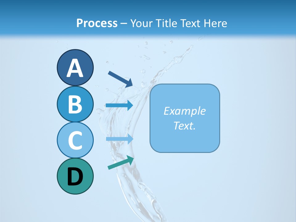 Blue Abstract Design PowerPoint Template