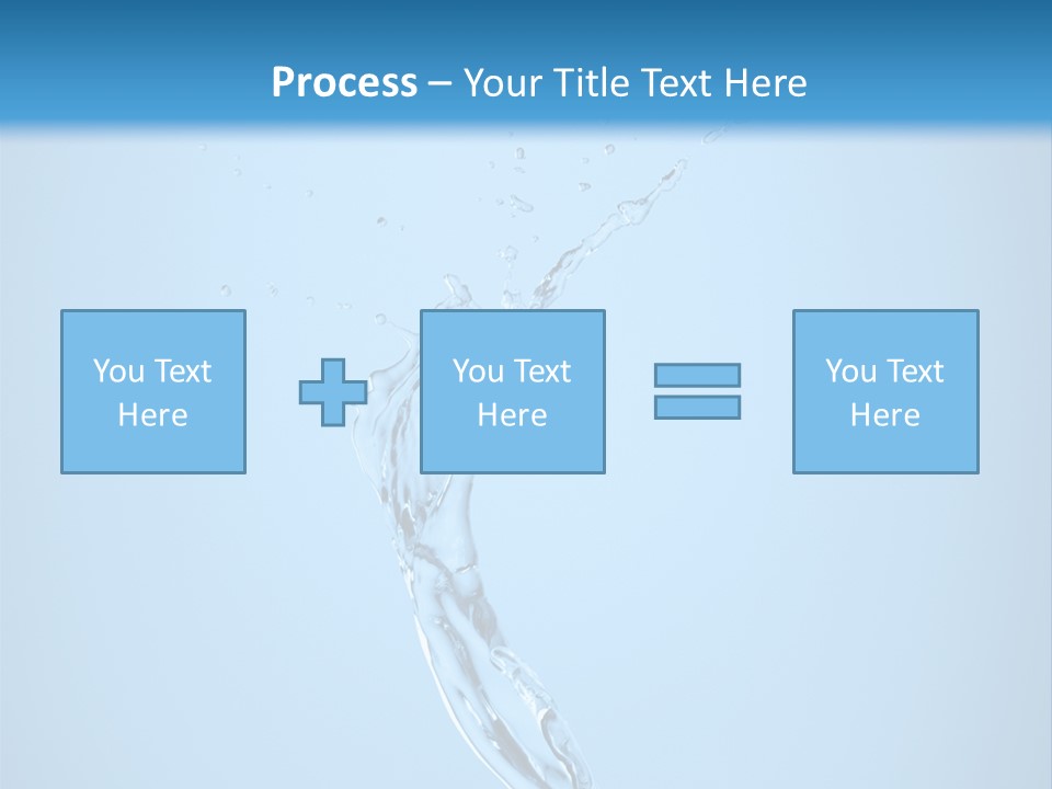 Blue Abstract Design PowerPoint Template