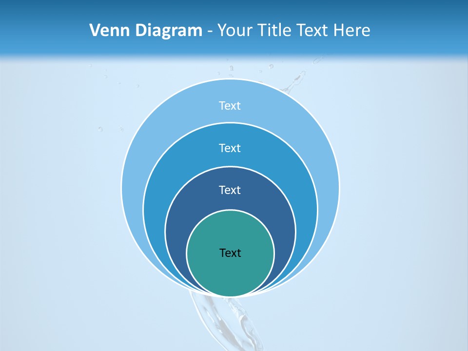 Blue Abstract Design PowerPoint Template
