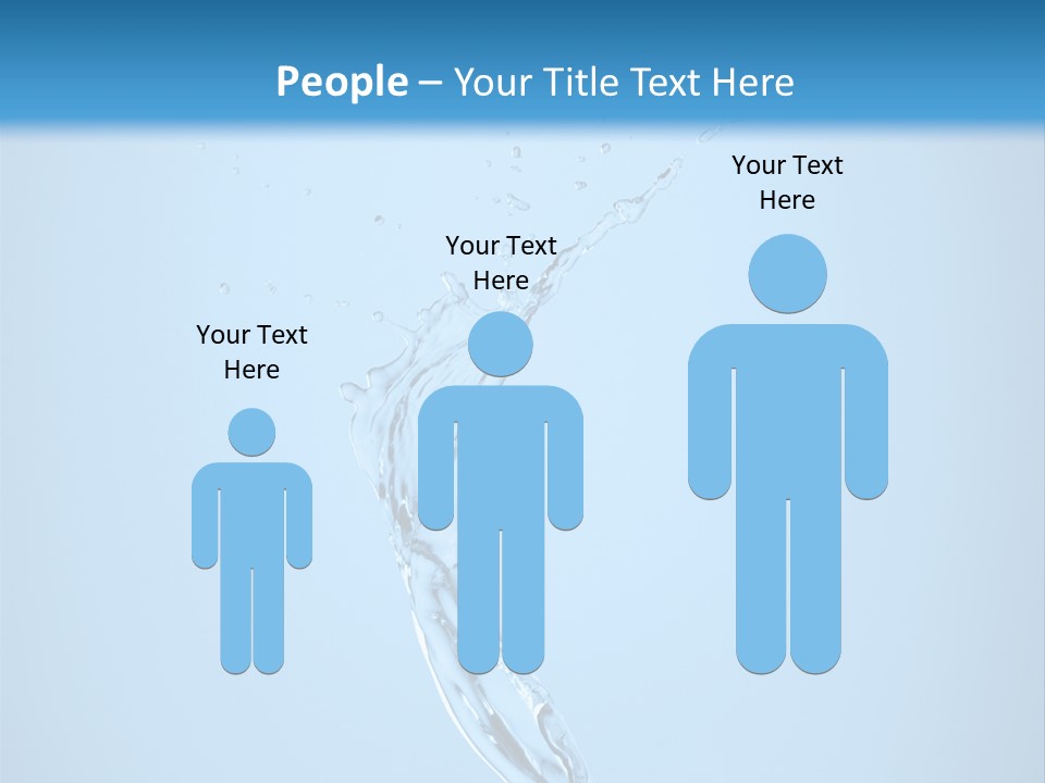 Blue Abstract Design PowerPoint Template