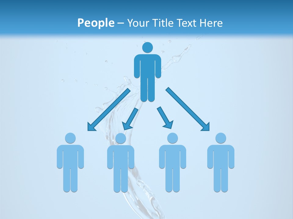 Blue Abstract Design PowerPoint Template