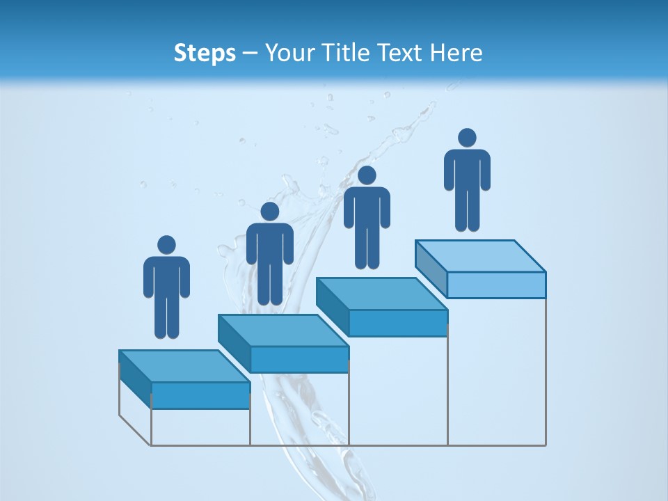 Blue Abstract Design PowerPoint Template