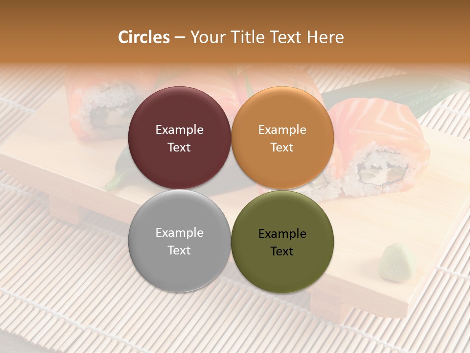 Aromatic Ginger Fish PowerPoint Template