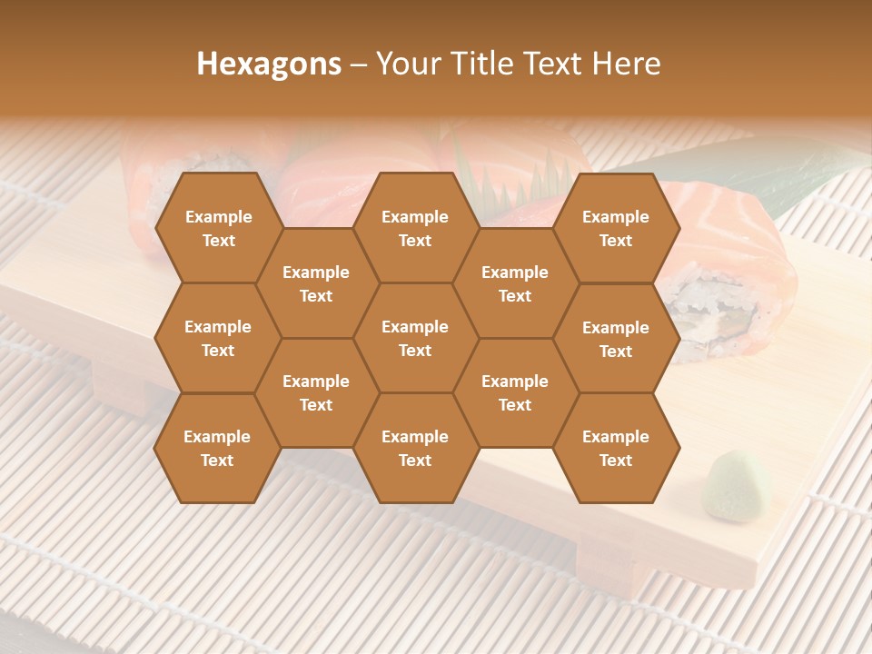 Aromatic Ginger Fish PowerPoint Template