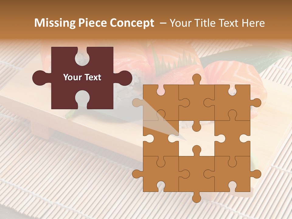 Aromatic Ginger Fish PowerPoint Template