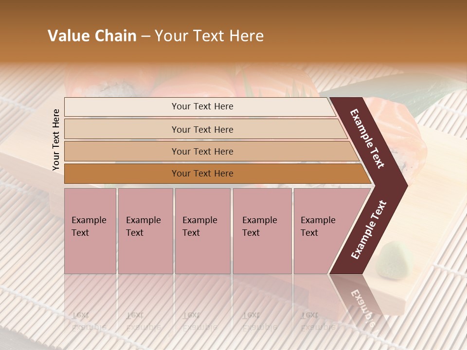Aromatic Ginger Fish PowerPoint Template