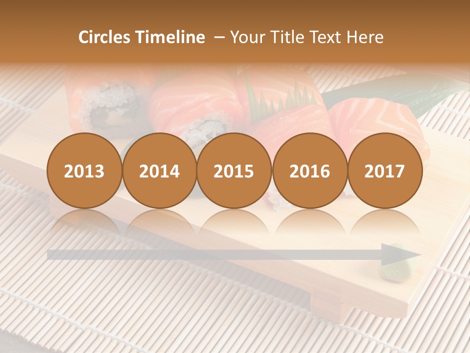 Aromatic Ginger Fish PowerPoint Template