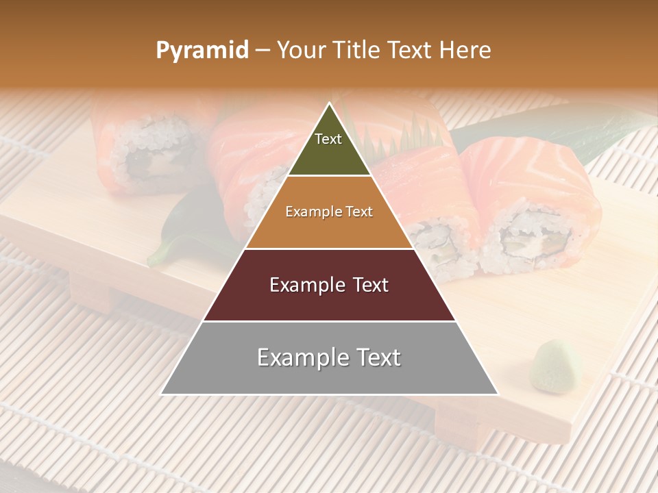 Aromatic Ginger Fish PowerPoint Template